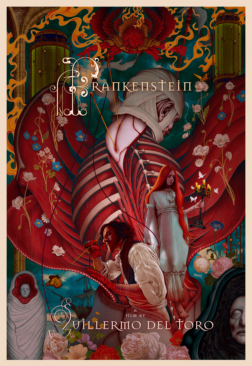 与Guillermo del Toro第三次联手，James Jean还在画有温度的“怪物”封面图