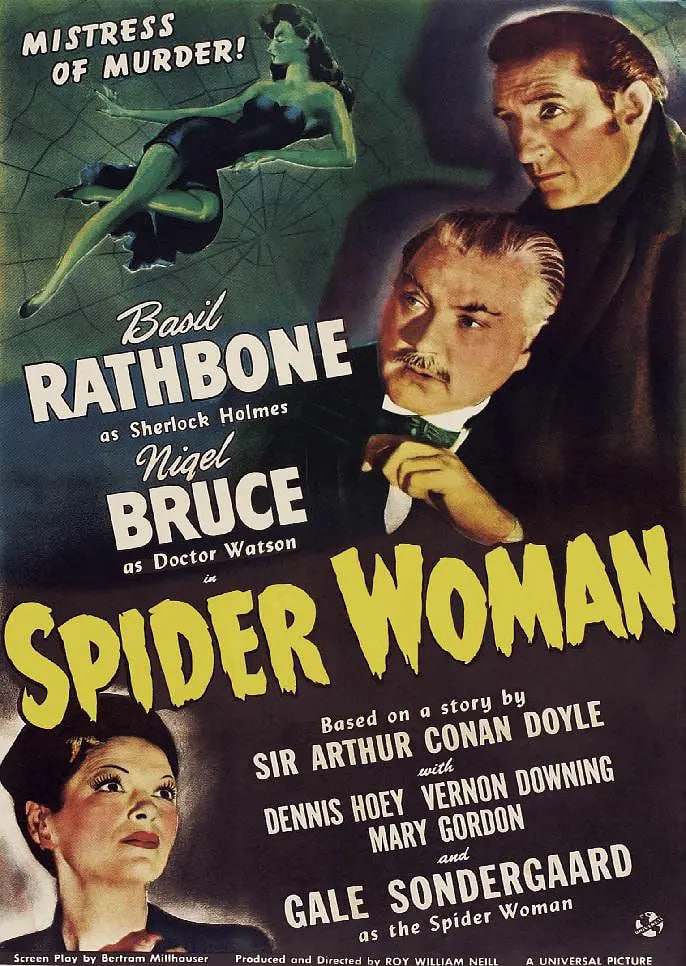 福尔摩斯和蜘蛛女封面图