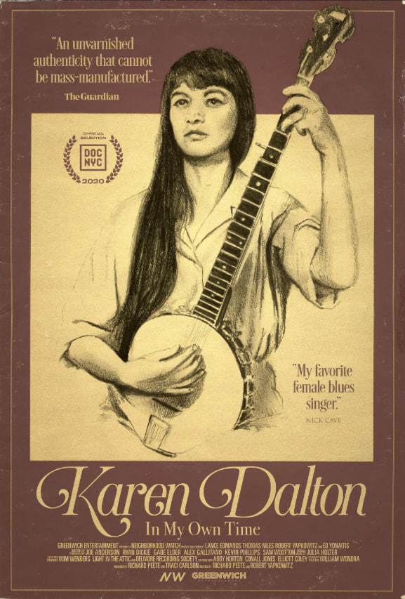 我的时间：凯伦·道尔顿的肖像封面图