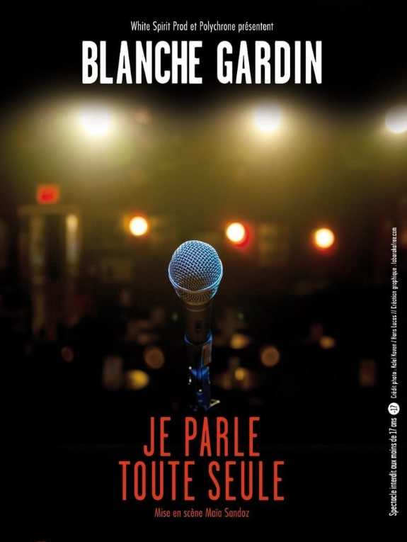 布兰奇·加丁：我在自言自语。封面图